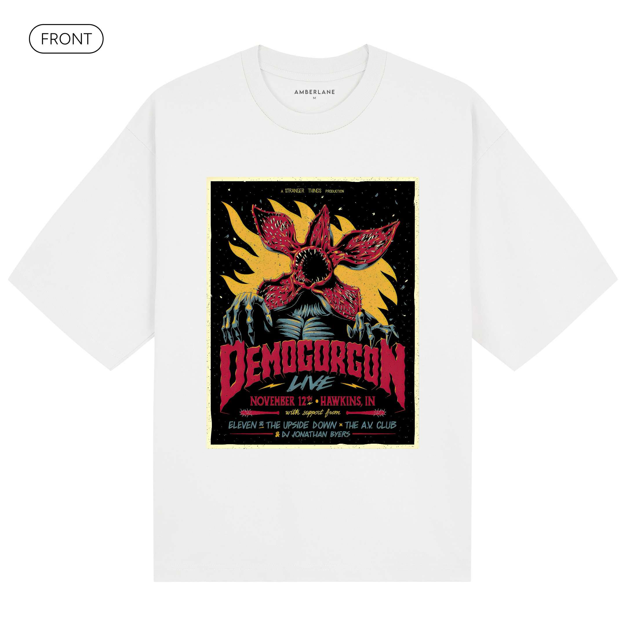 Demogorgon Premium Heavy Tee – Amberlane