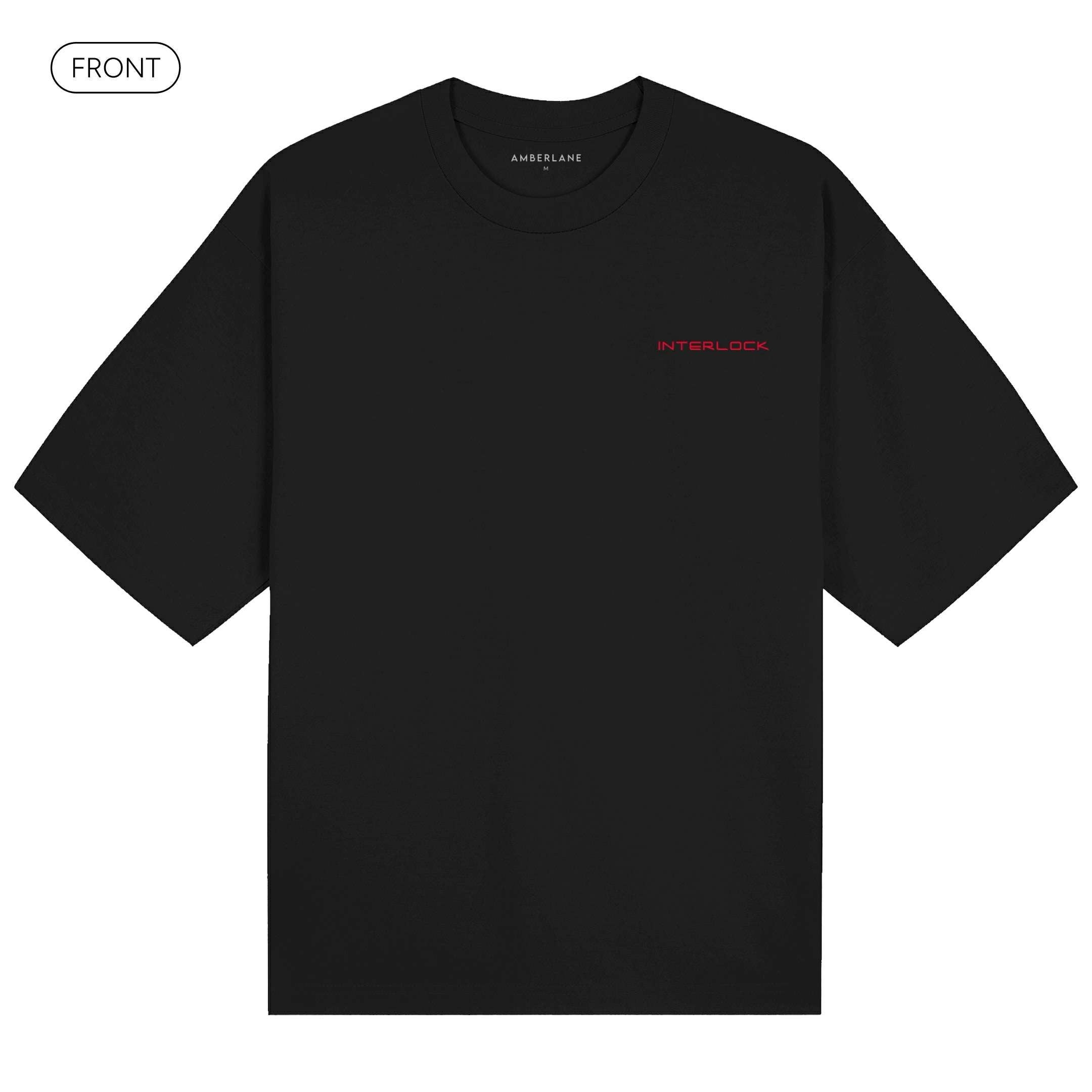 Interlock_PremiumHeavyTee_Front_Black_Mockup