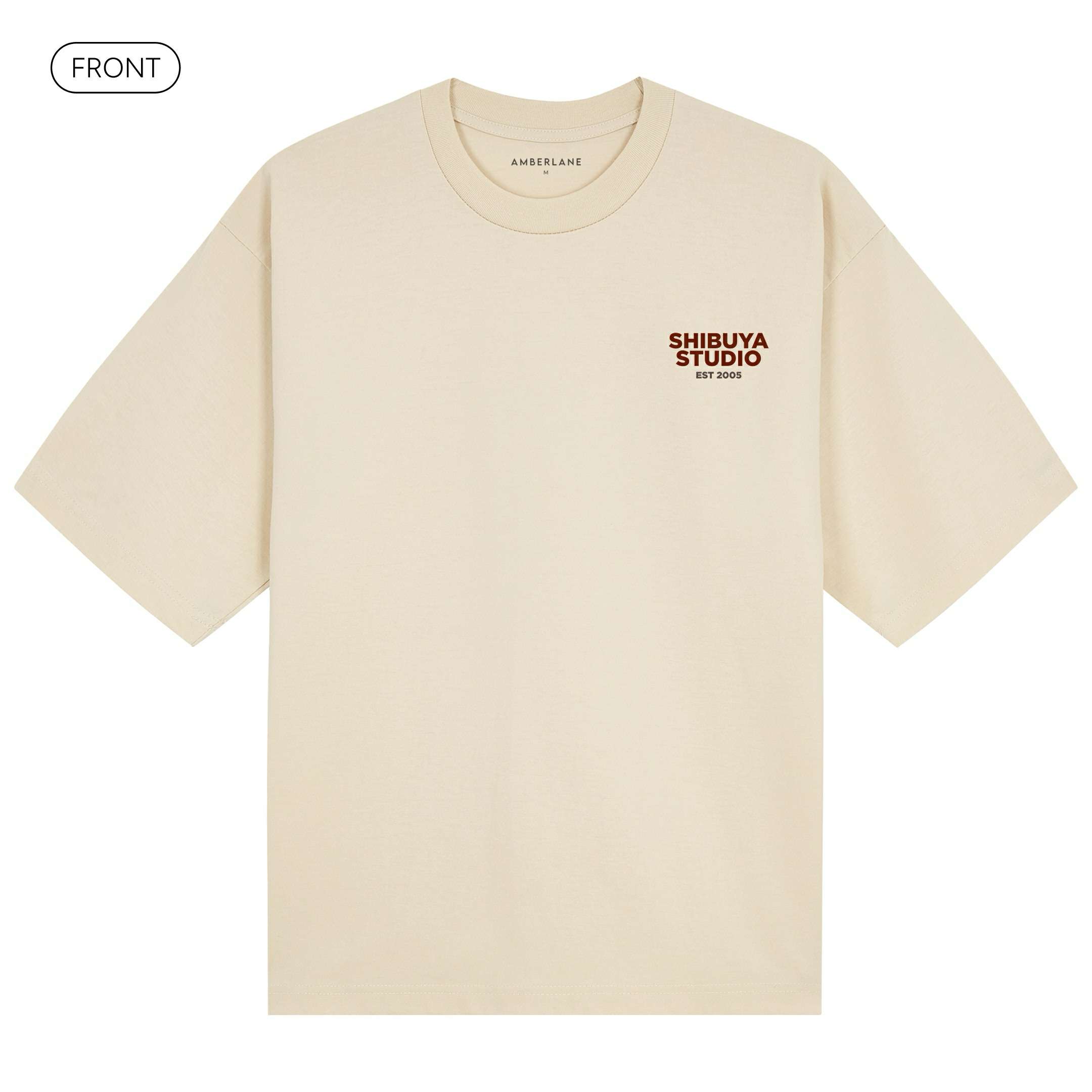 2005_ShibuyaStudio_PremiumHeavyTee_Front_Ivory_Mockup