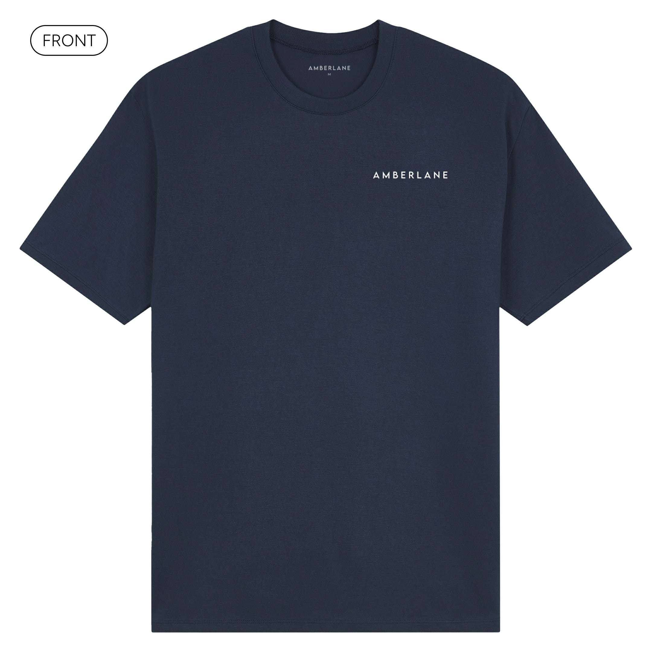 AE_BasicTee_CompactWordmark_Dark Blue_Mockup