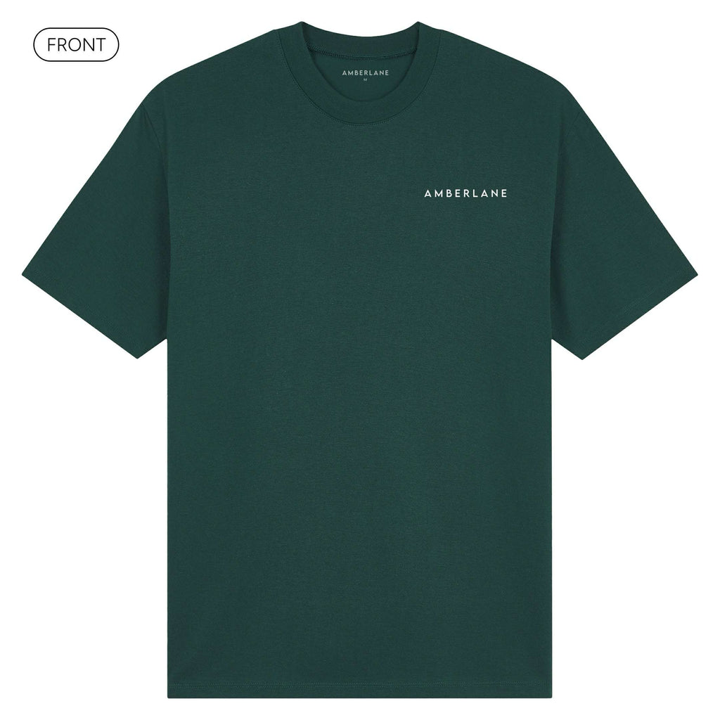 AE_BasicTee_CompactWordmark_Dark Green_Mockup