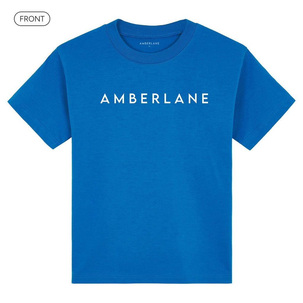 AE_KidsBasicTee_BoldWordmark_Blue_Mockup