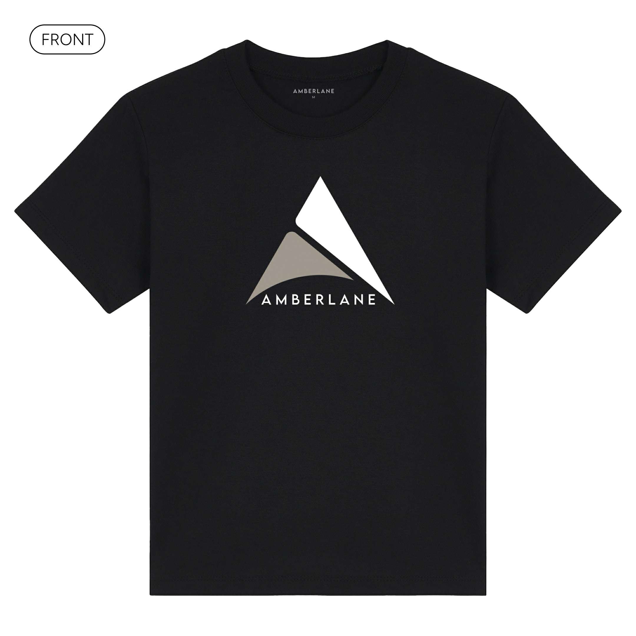 AE_KidsBasicTee_LogoEmblem_Black_Mockup