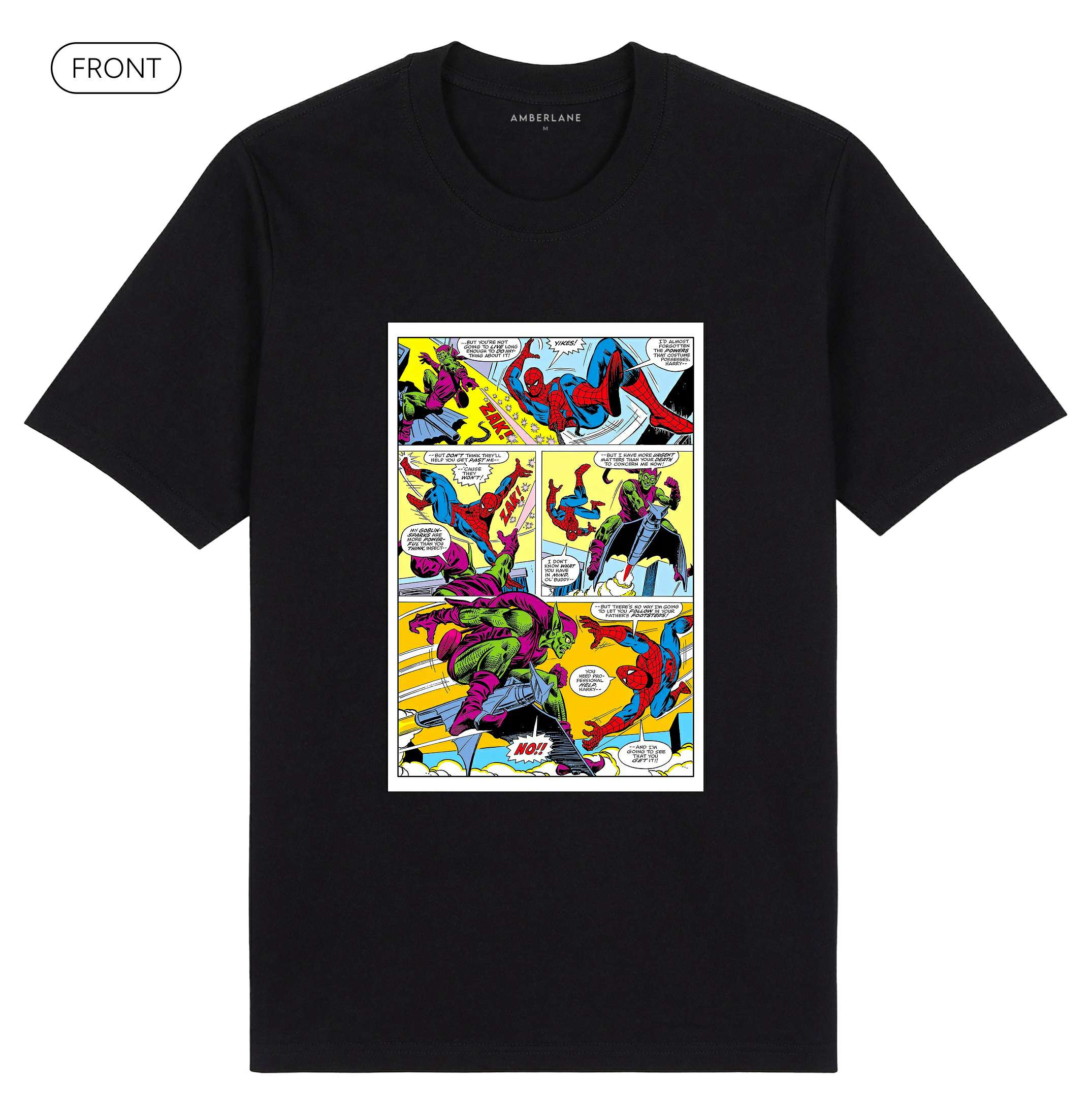 AmazingSpider-Man_176_PremiumTee_Black_Mockup
