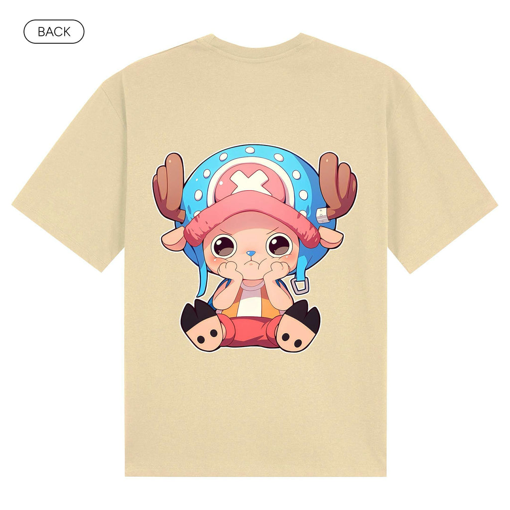 ChopperChibi_BasicOversizedTee_Back_Beige_Mockup
