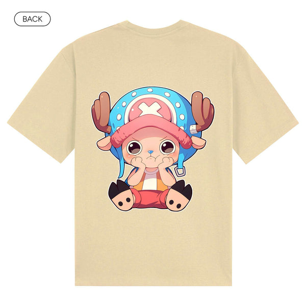ChopperChibi_BasicOversizedTee_Back_Beige_Mockup
