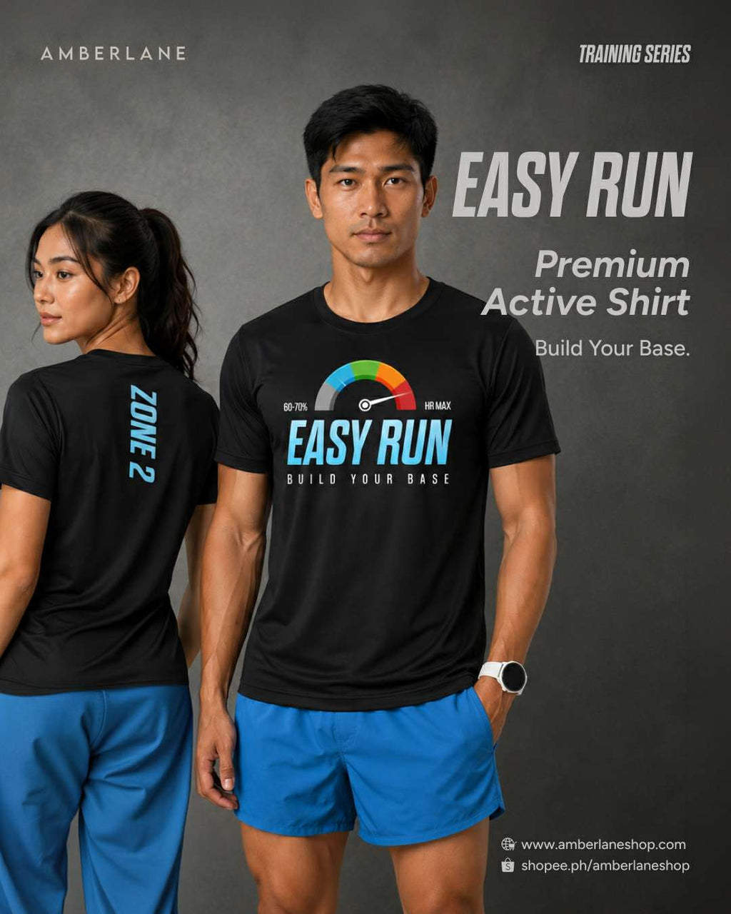 EASYRUNMODEL-POST BABY BLUE BLACK