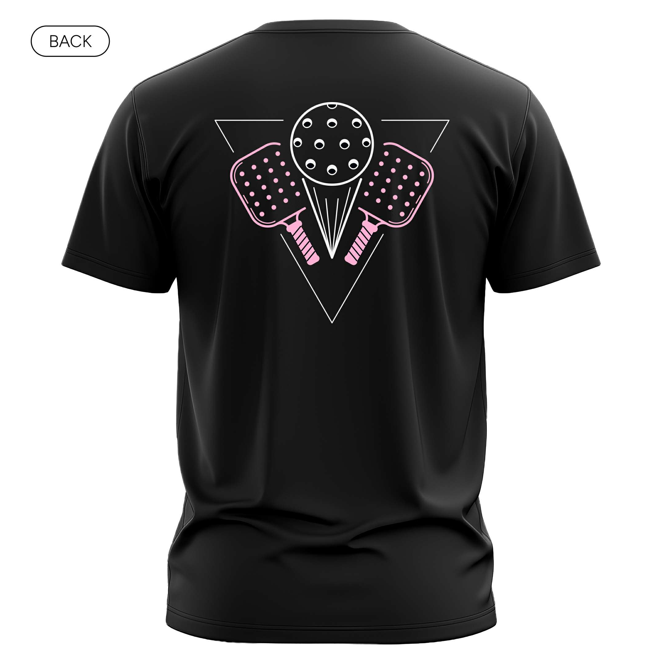 FearlessPlayPKLBL_DriFitTee_Back_Black_Mockup