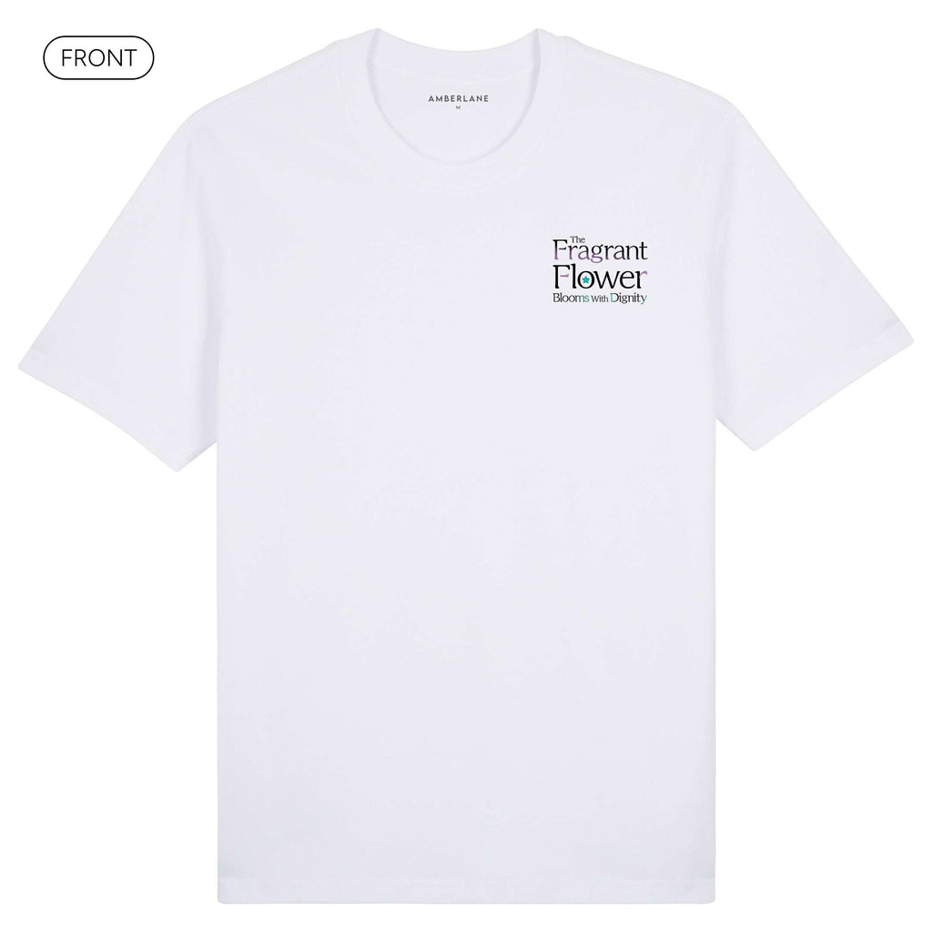 FragrantFlowerBlooms_PremiumTee_Front_White_Mockup
