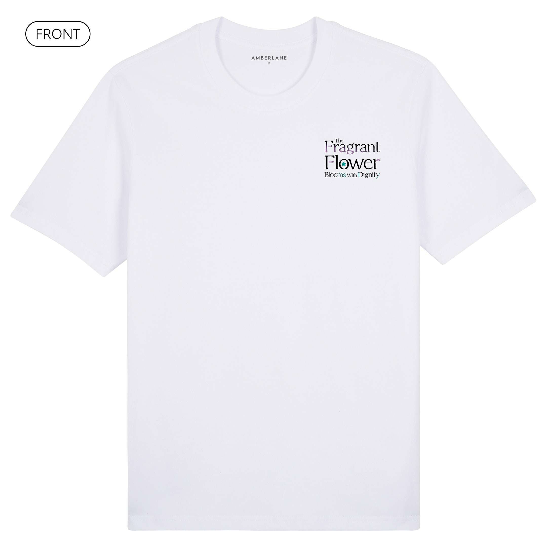 FragrantFlowerBlooms_PremiumTee_Front_White_Mockup