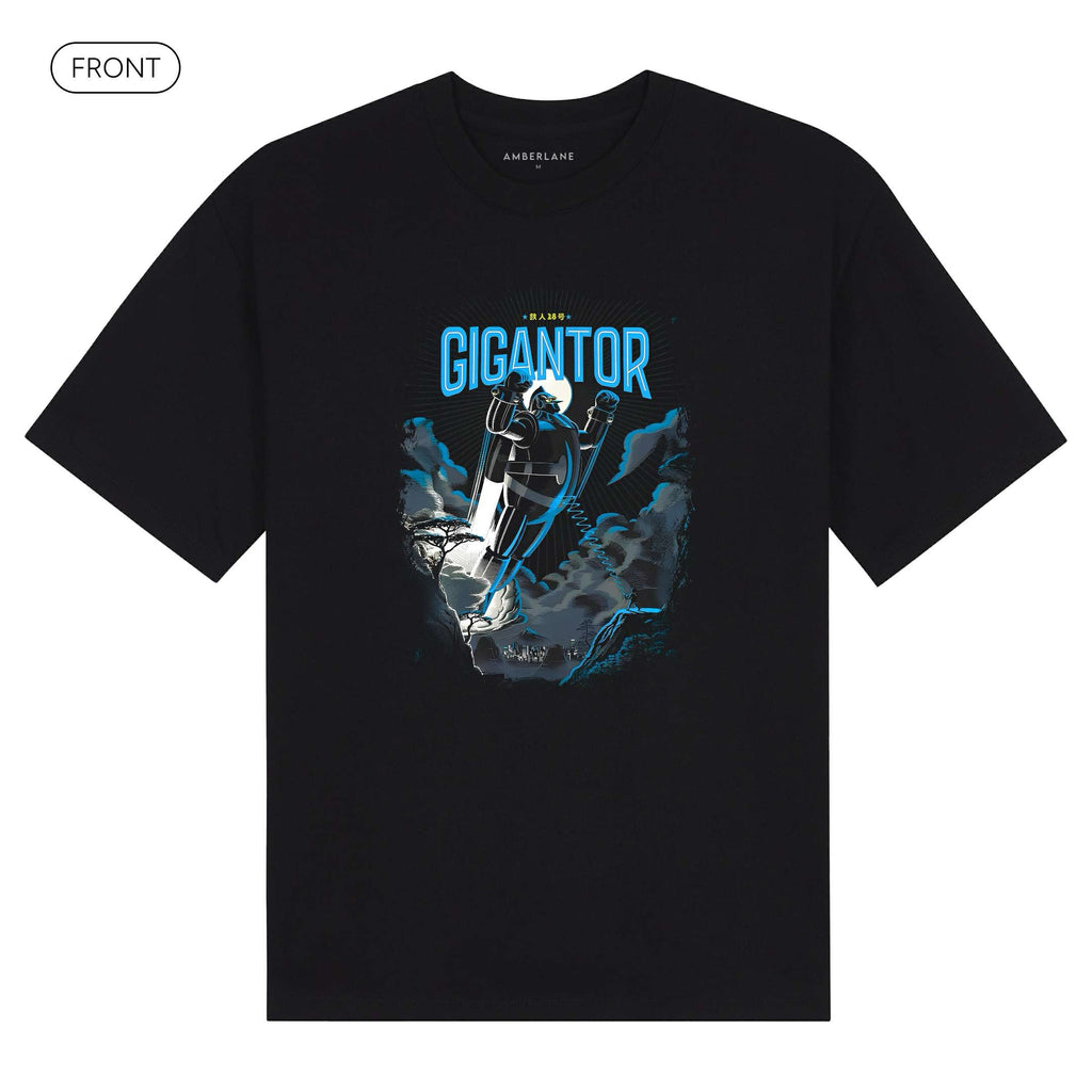 Gigantor_BasicOversizedTee_Front_Black_Mockup