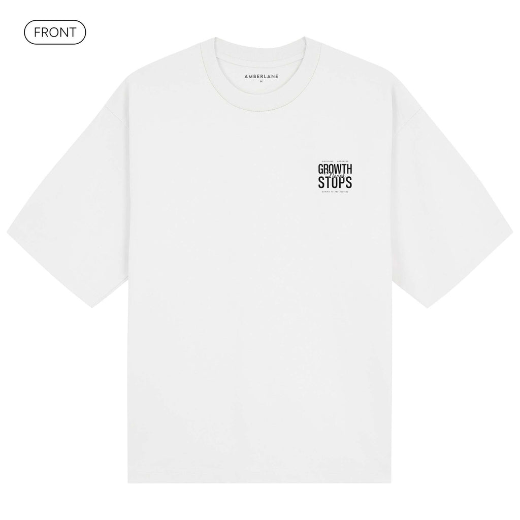 Growth Never Stops - White