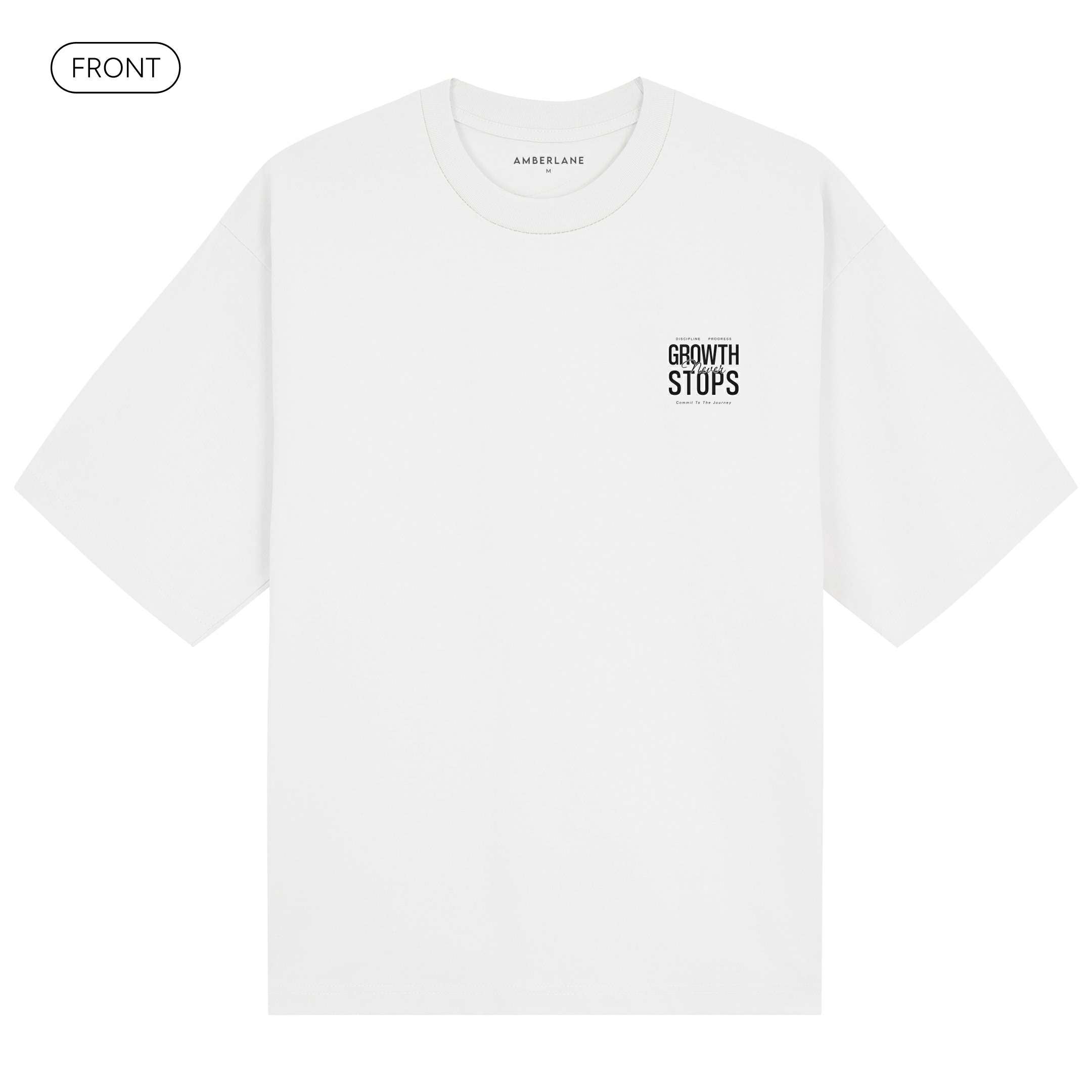 Growth Never Stops - White
