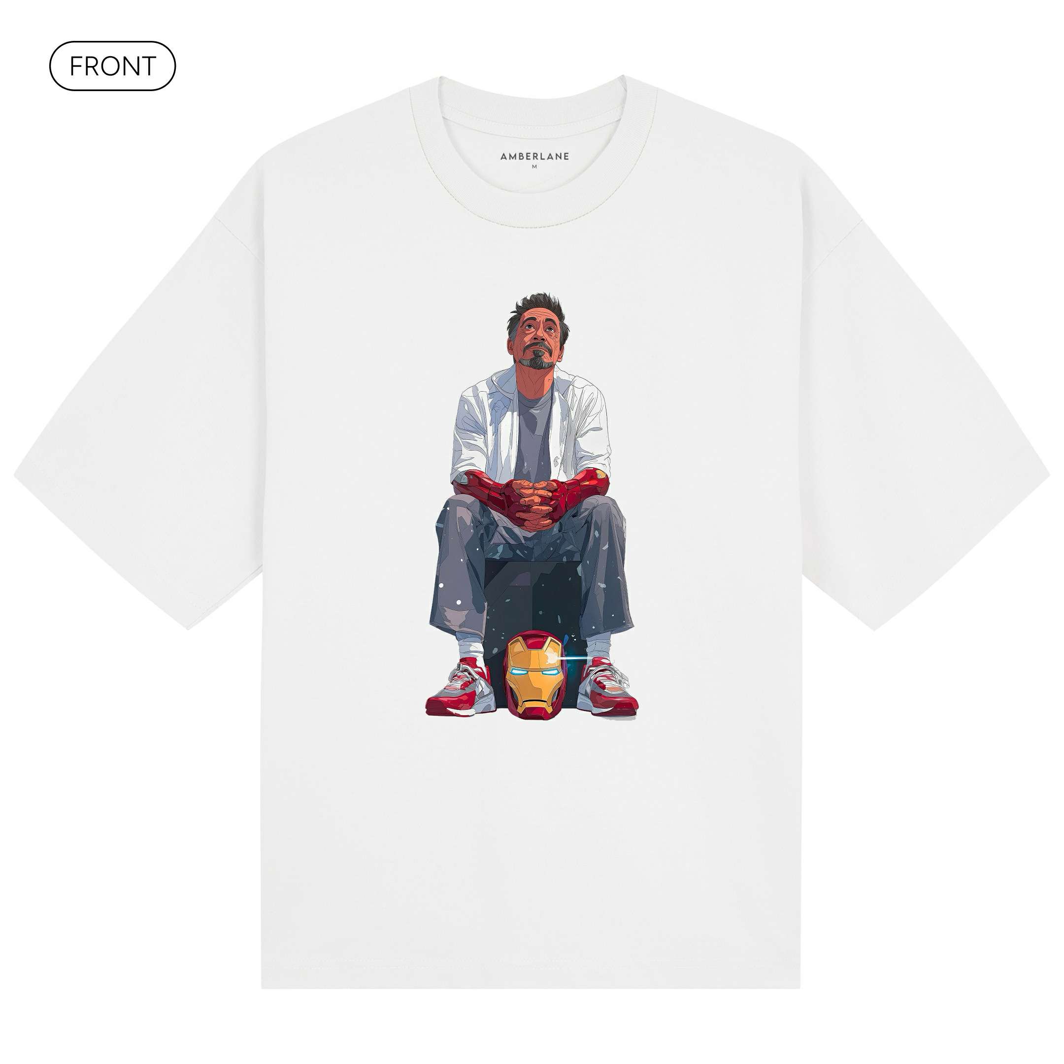 HeroatRest_PremiumHeavyTee_Front_White_Mockup