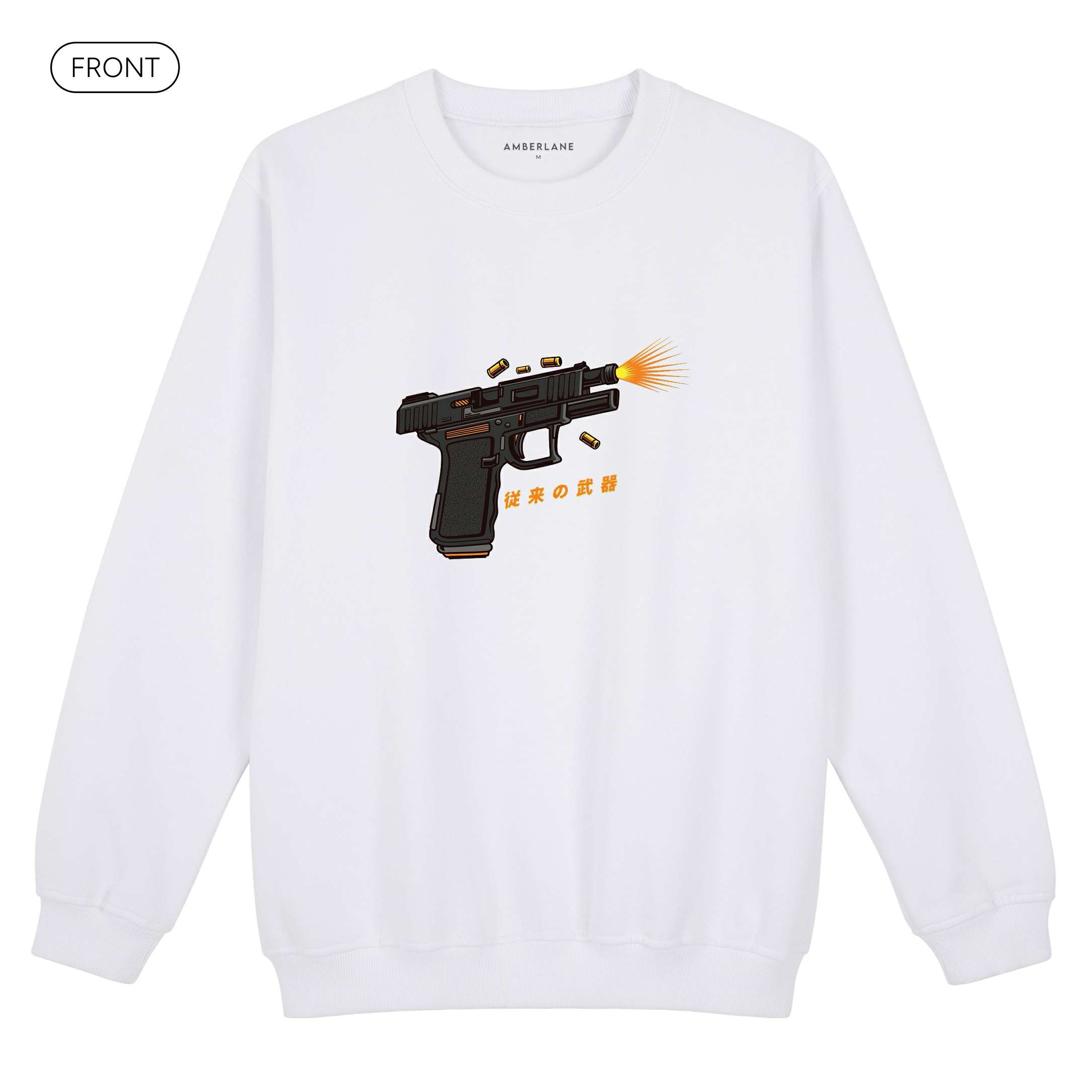 HikariShotChromatic_Sweatshirt_White_Mockup