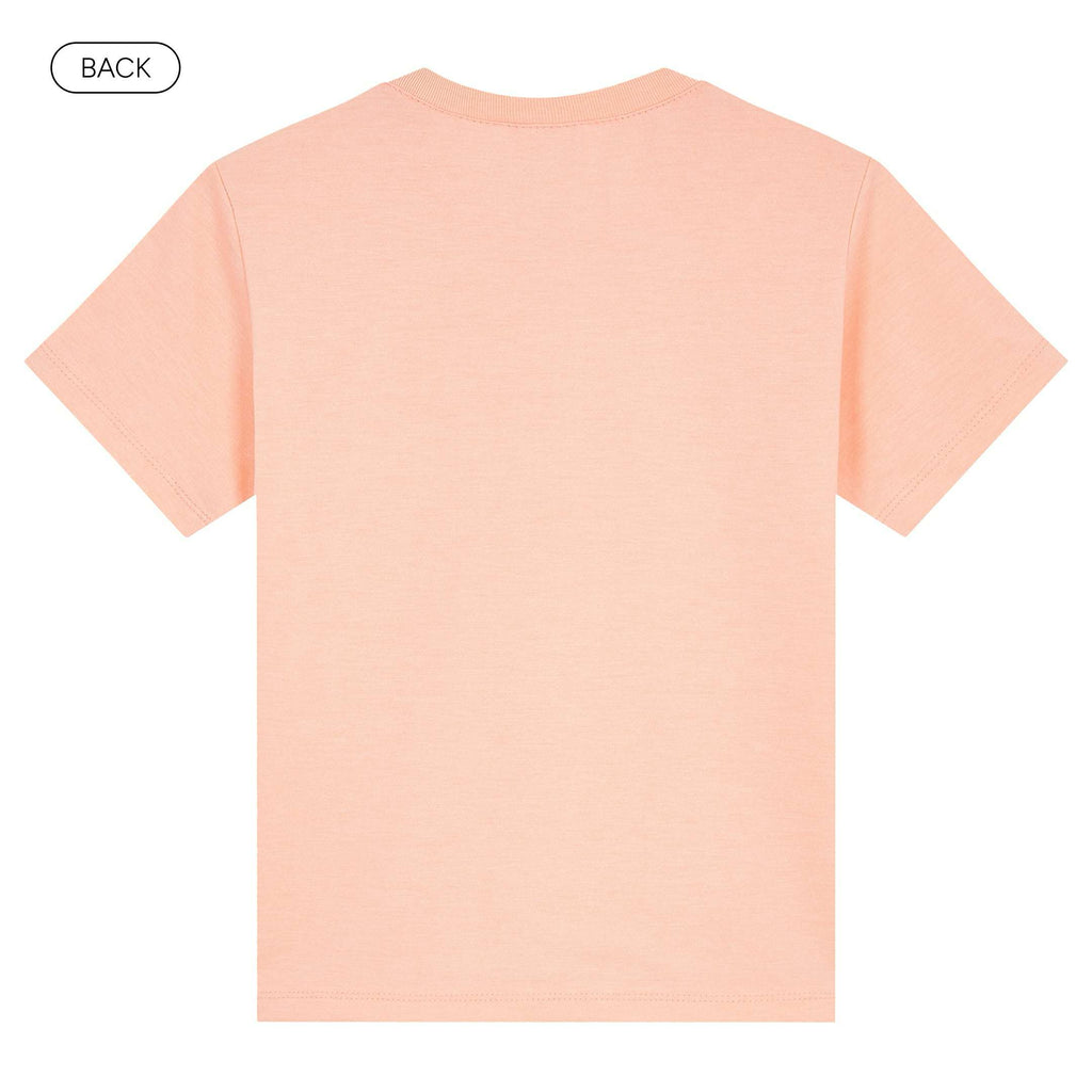 KidsBasicTee_Back_Peach_Mockup