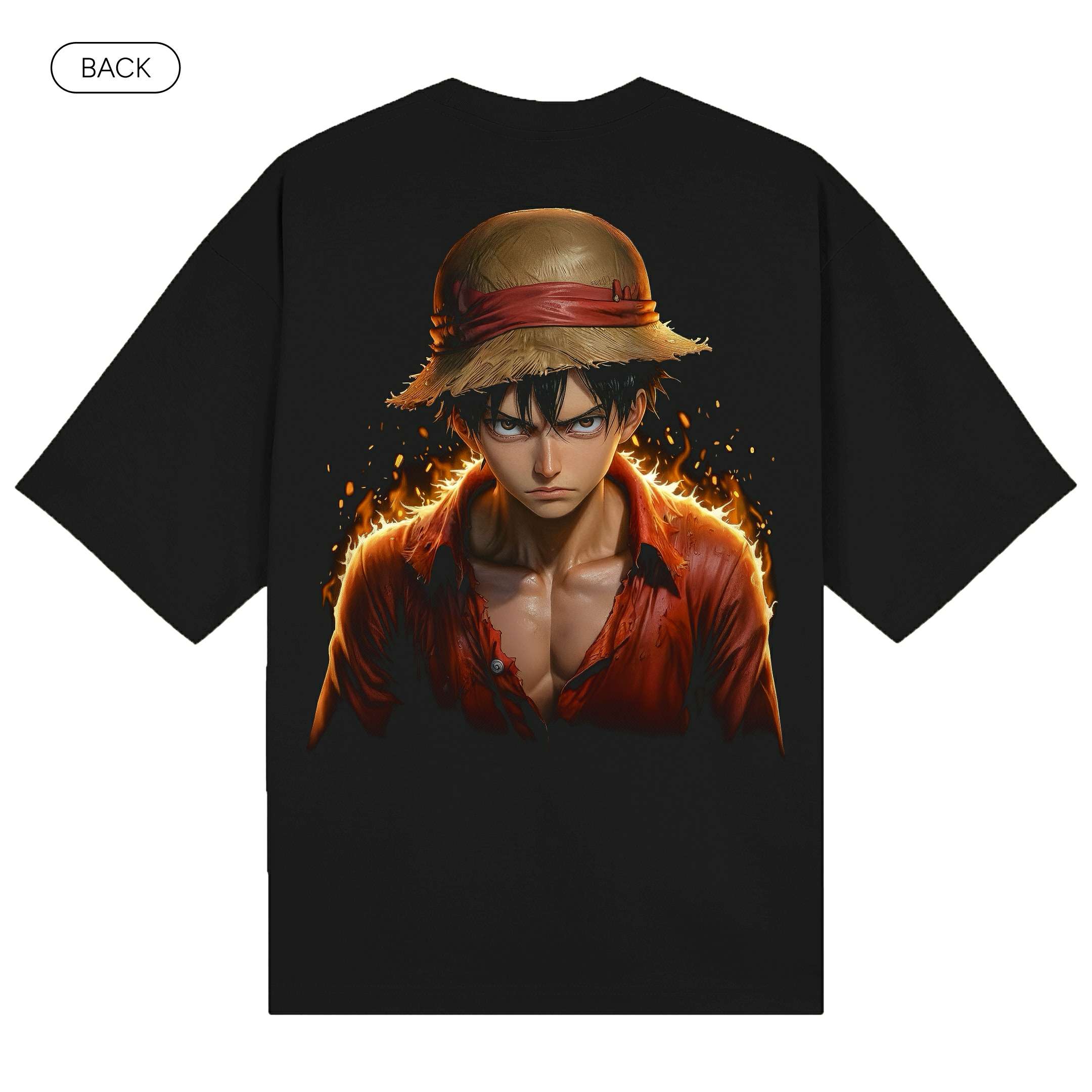 Luffy_PremiumHeavyTee_Back_Black_Mockup