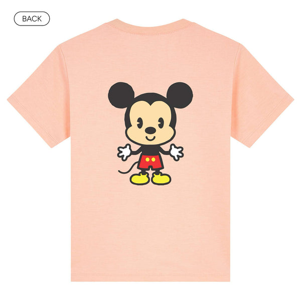 Mickey_KidsBasicTee_Back_Peach_Mockup