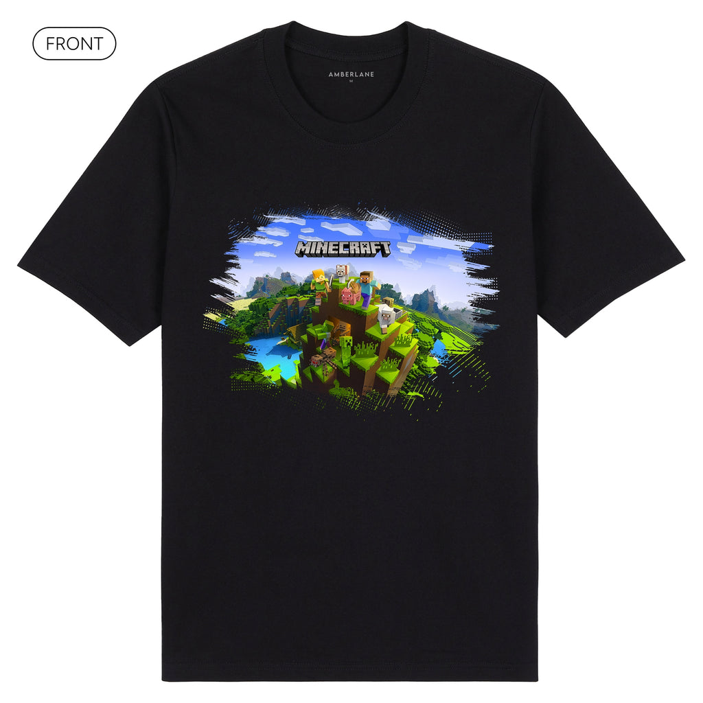Minecraft_PremiumTee_Front_Black_Mockup