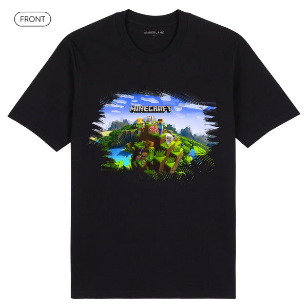 Minecraft_PremiumTee_Front_Black_Mockup