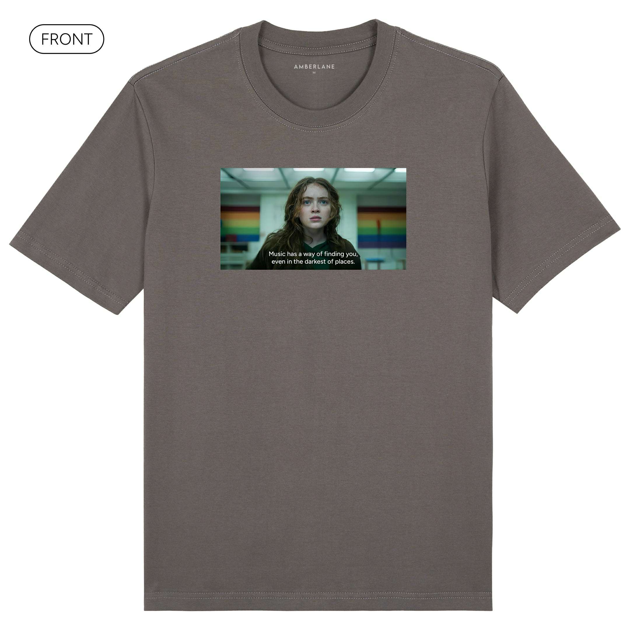 Musichasaway_PremiumTee_Stone Gray_Mockup