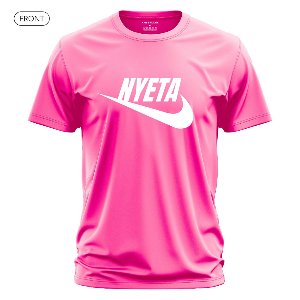 NYETA_Active_Tee_Front_Neon Pink_Mockup
