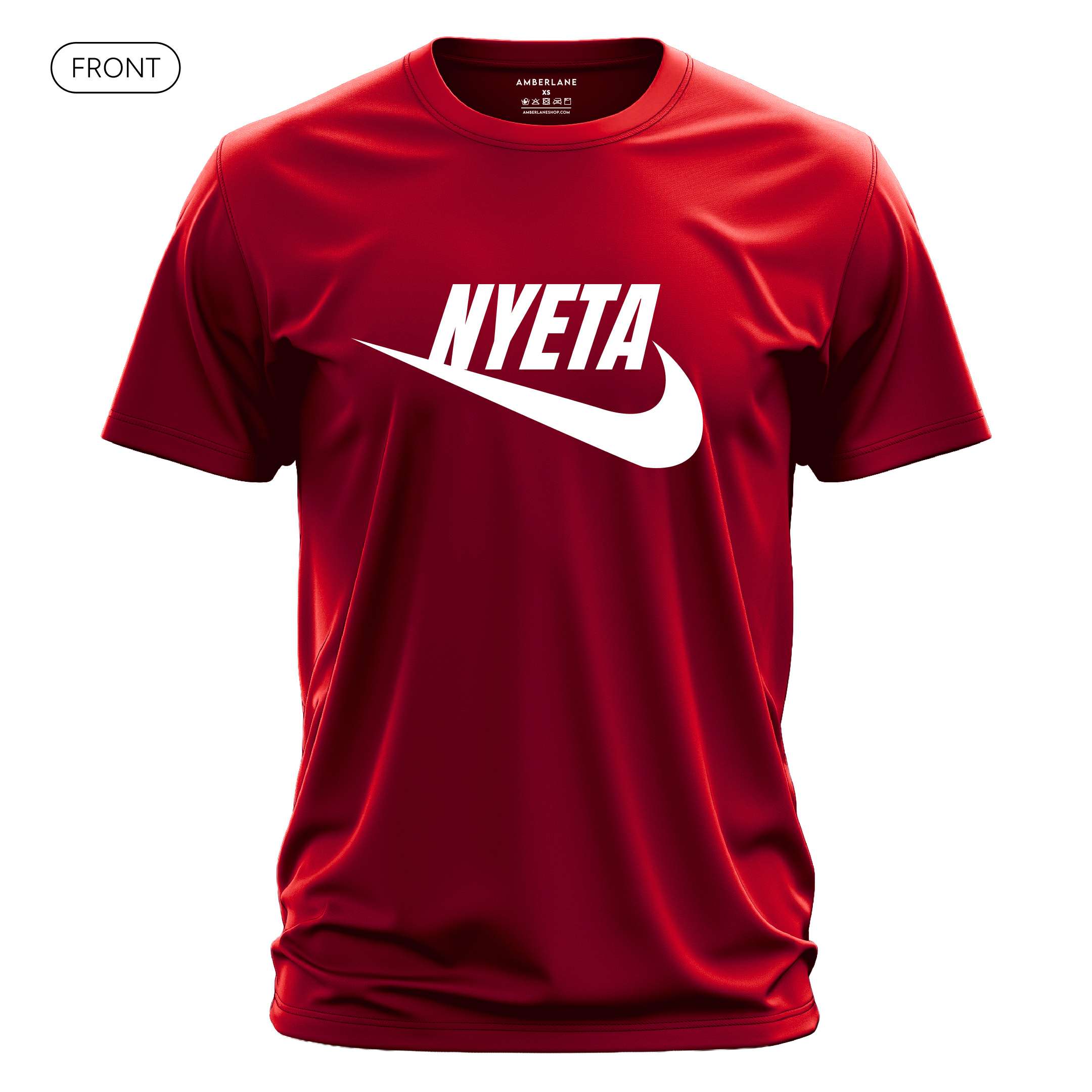 NYETA_Active_Tee_Front_Red_Mockup