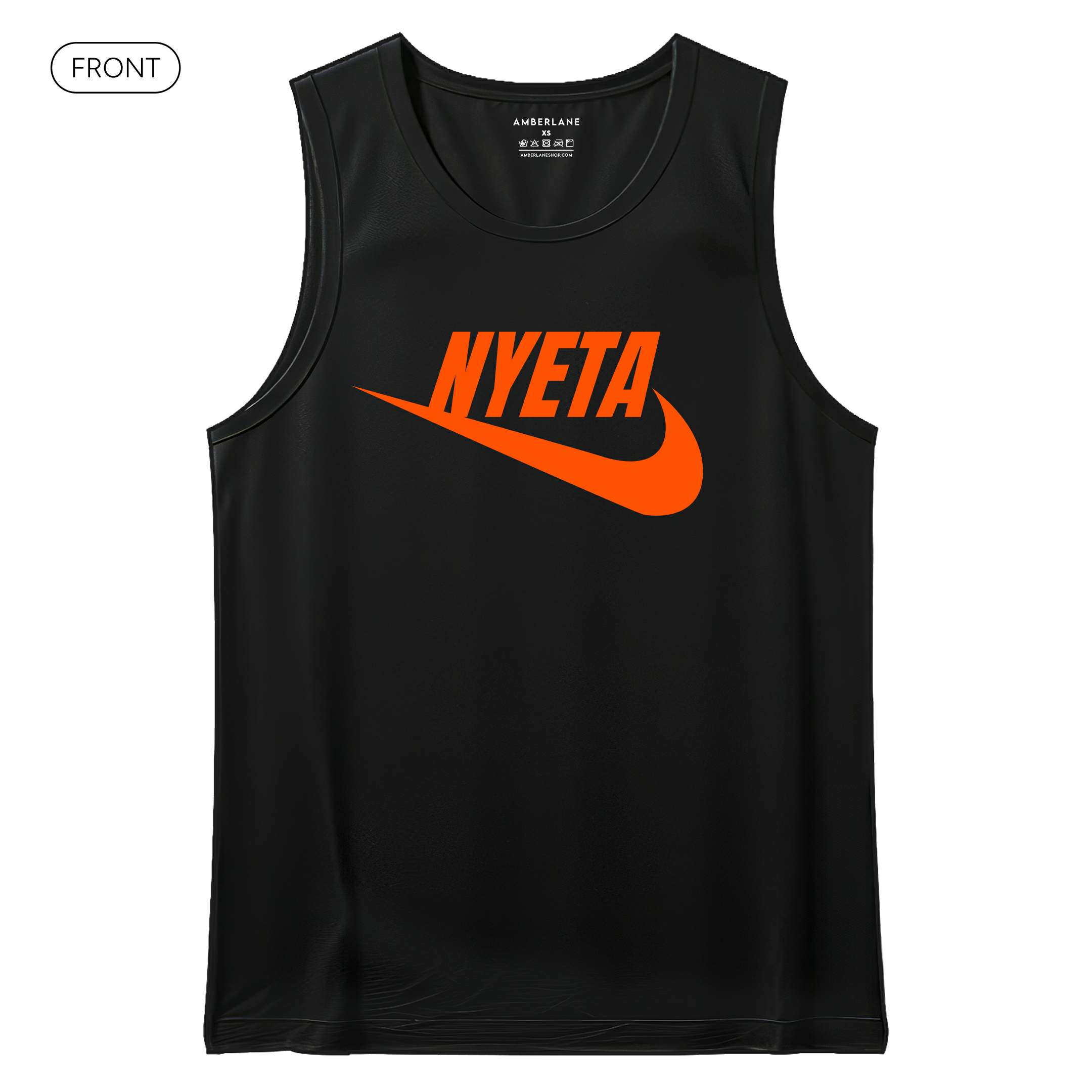NYETA_DrifitSando_Front_ORANGE_PRINT_Mockup