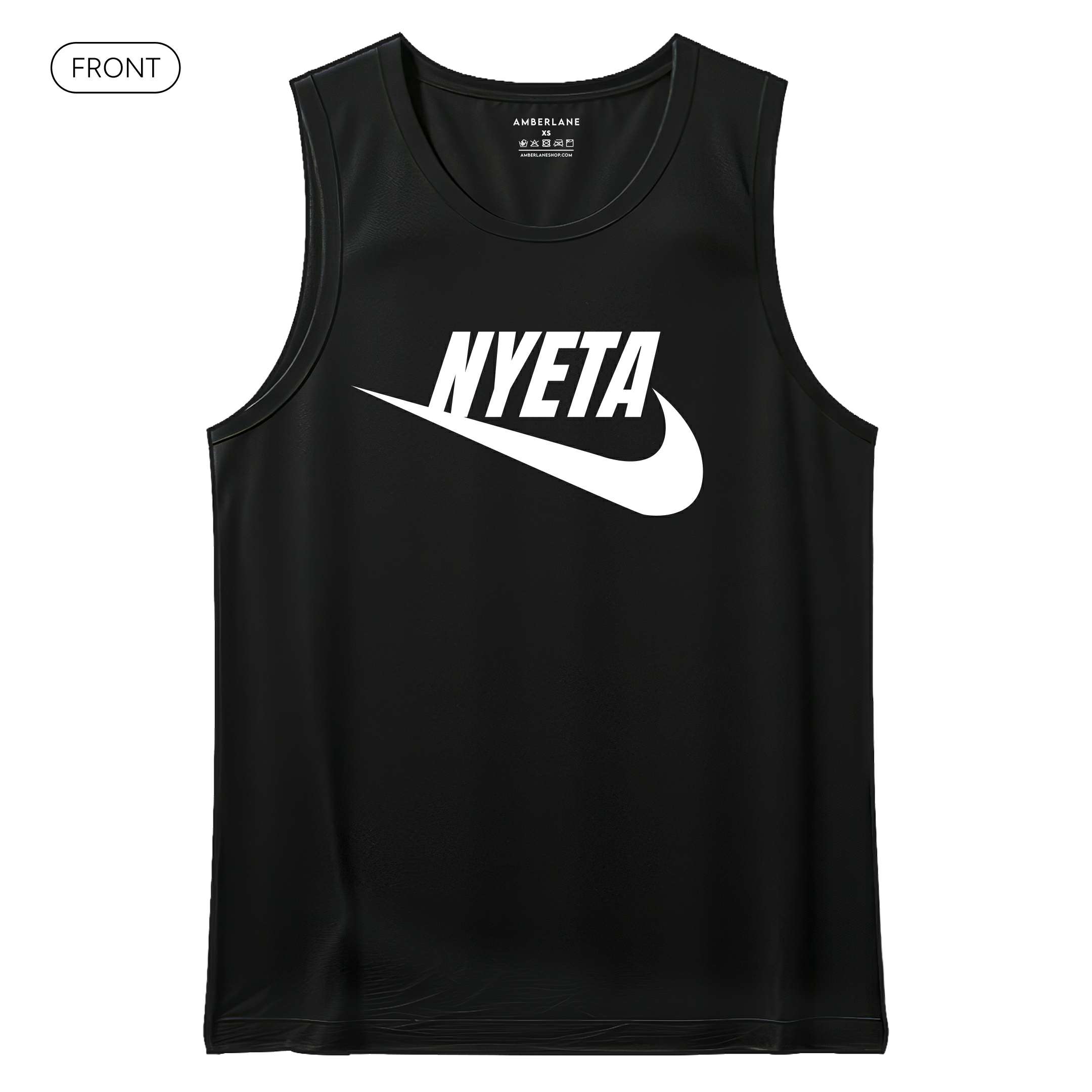 NYETA_DrifitSando_Front_WHITE_PRINT_Mockup