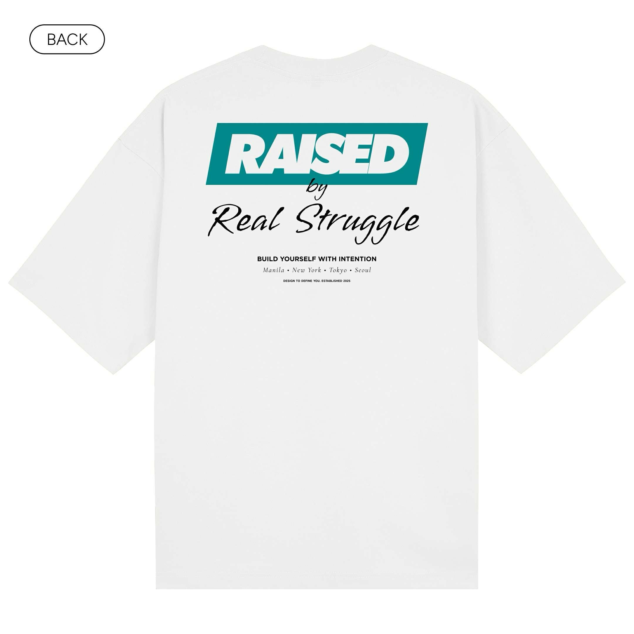 Raised - White