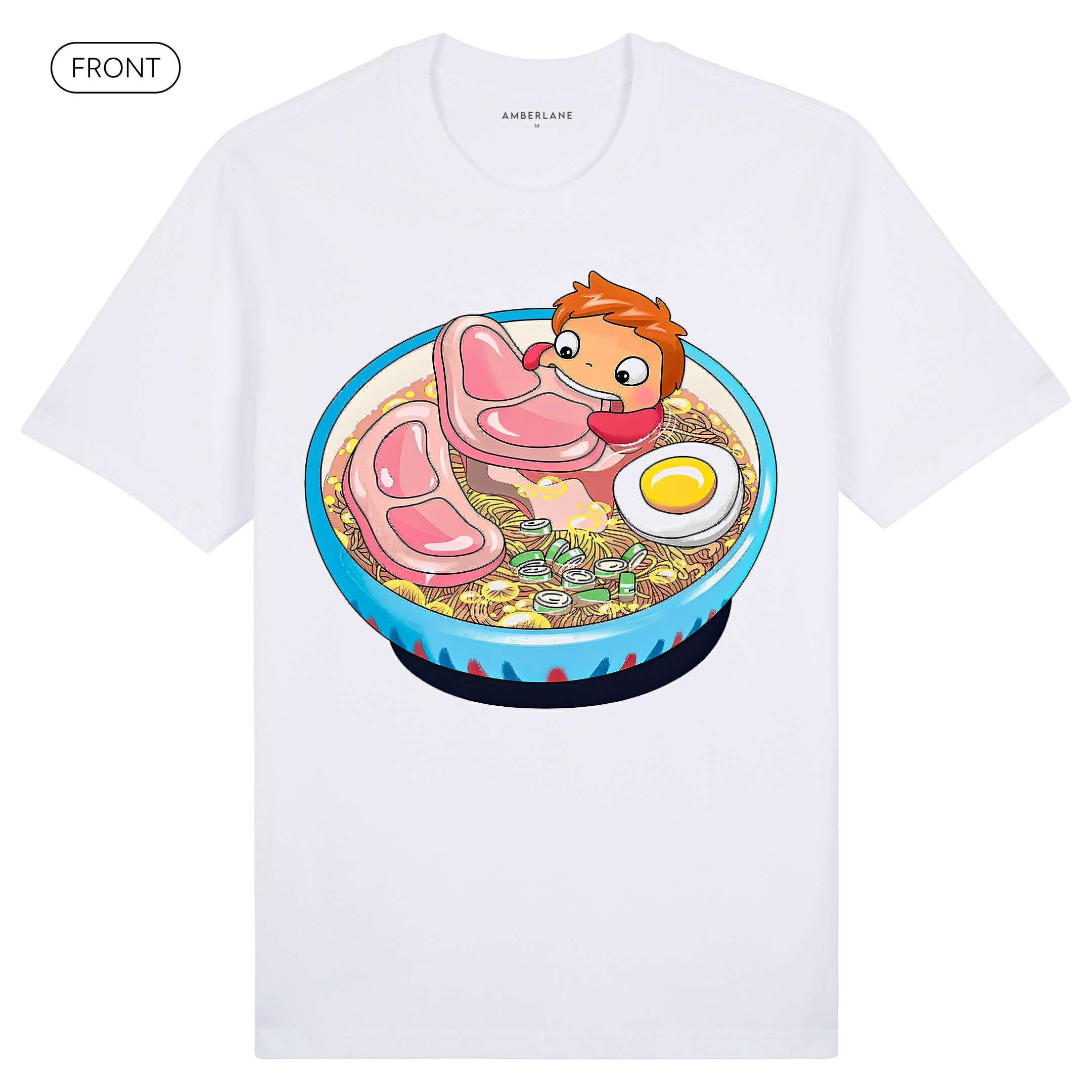 RamenPonyo_PremiumTee_Front_White_Mockup