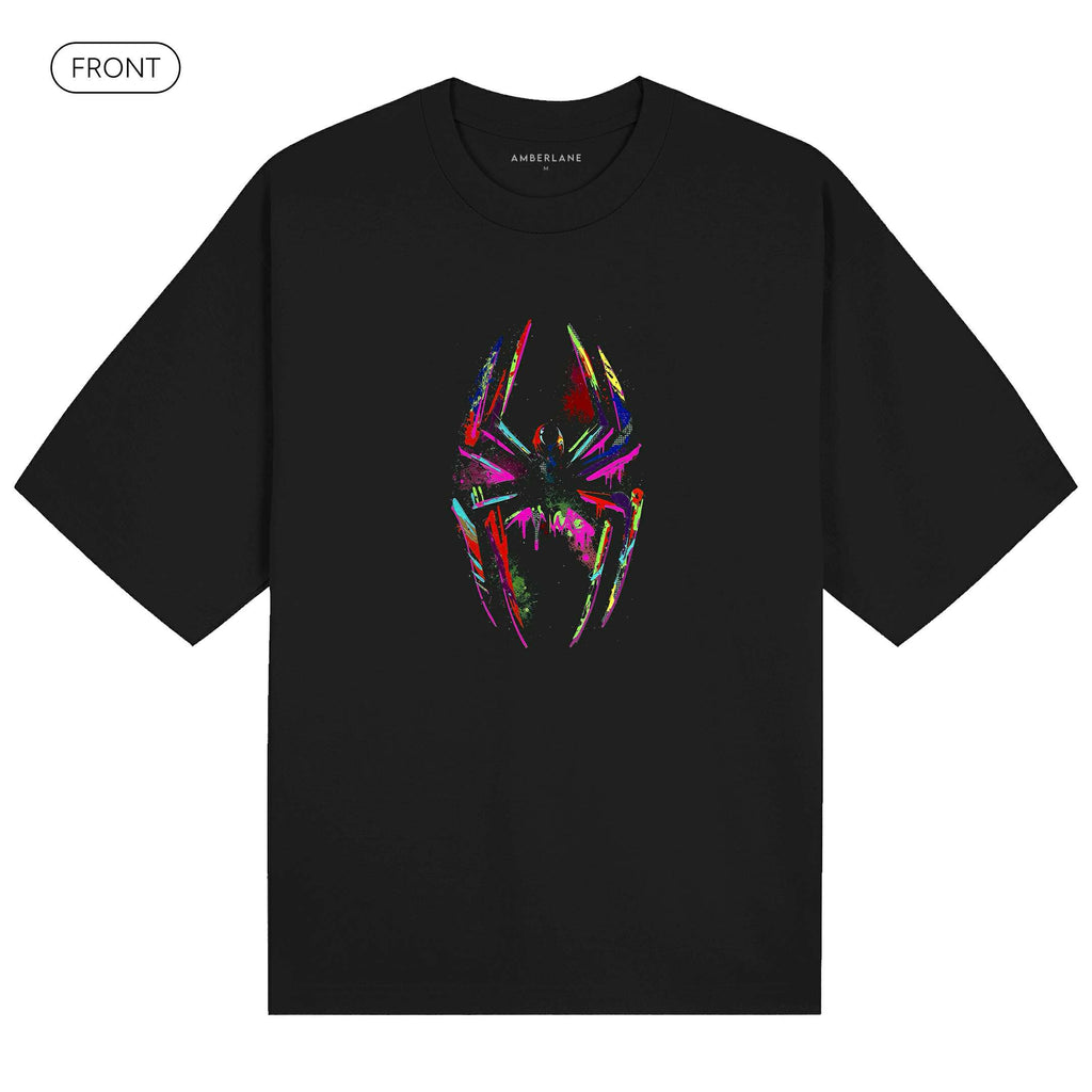 SpiderVerse_PremiumHeavyTee_Front_Black_Mockup