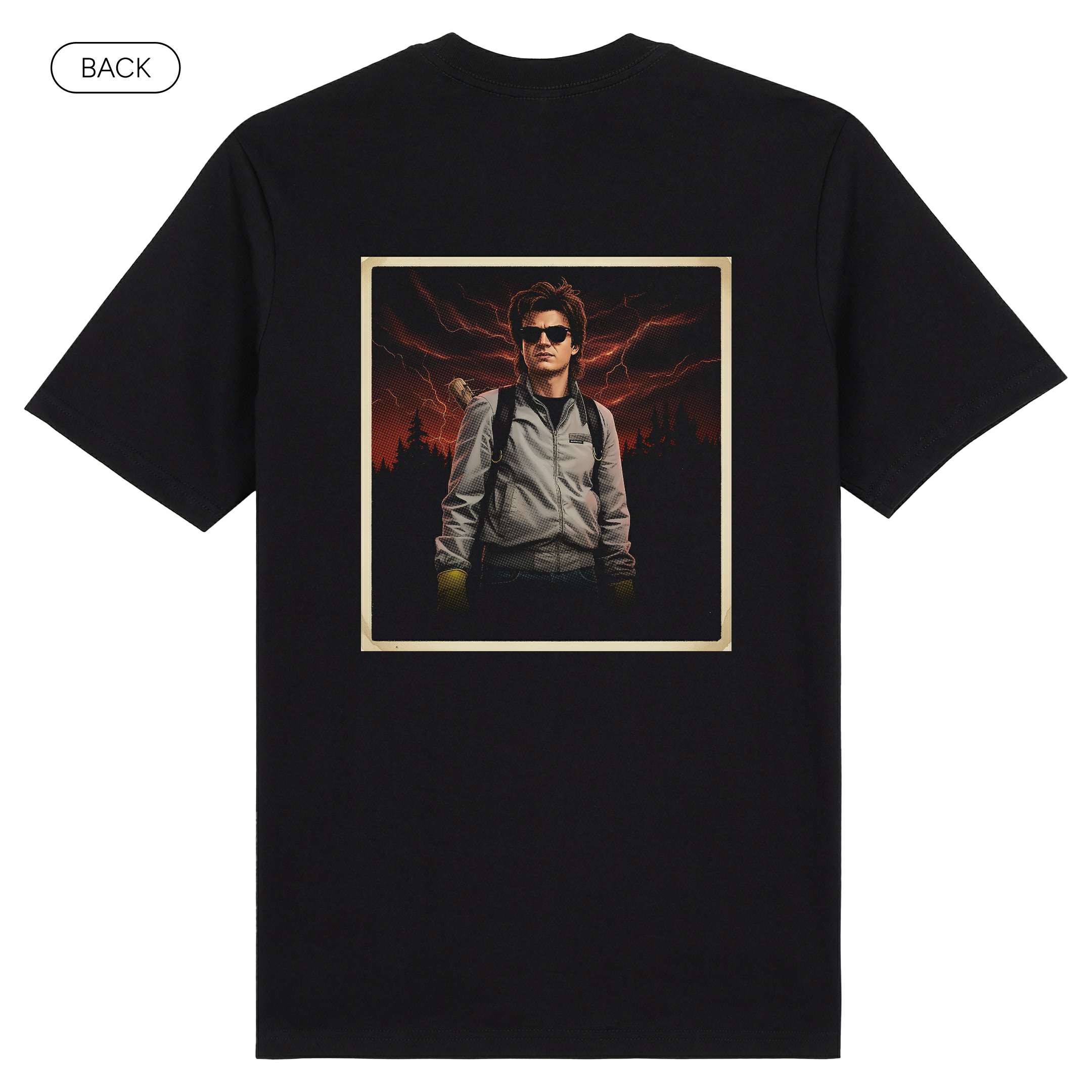 Steve_PremiumTee_Back_Black_Mockup