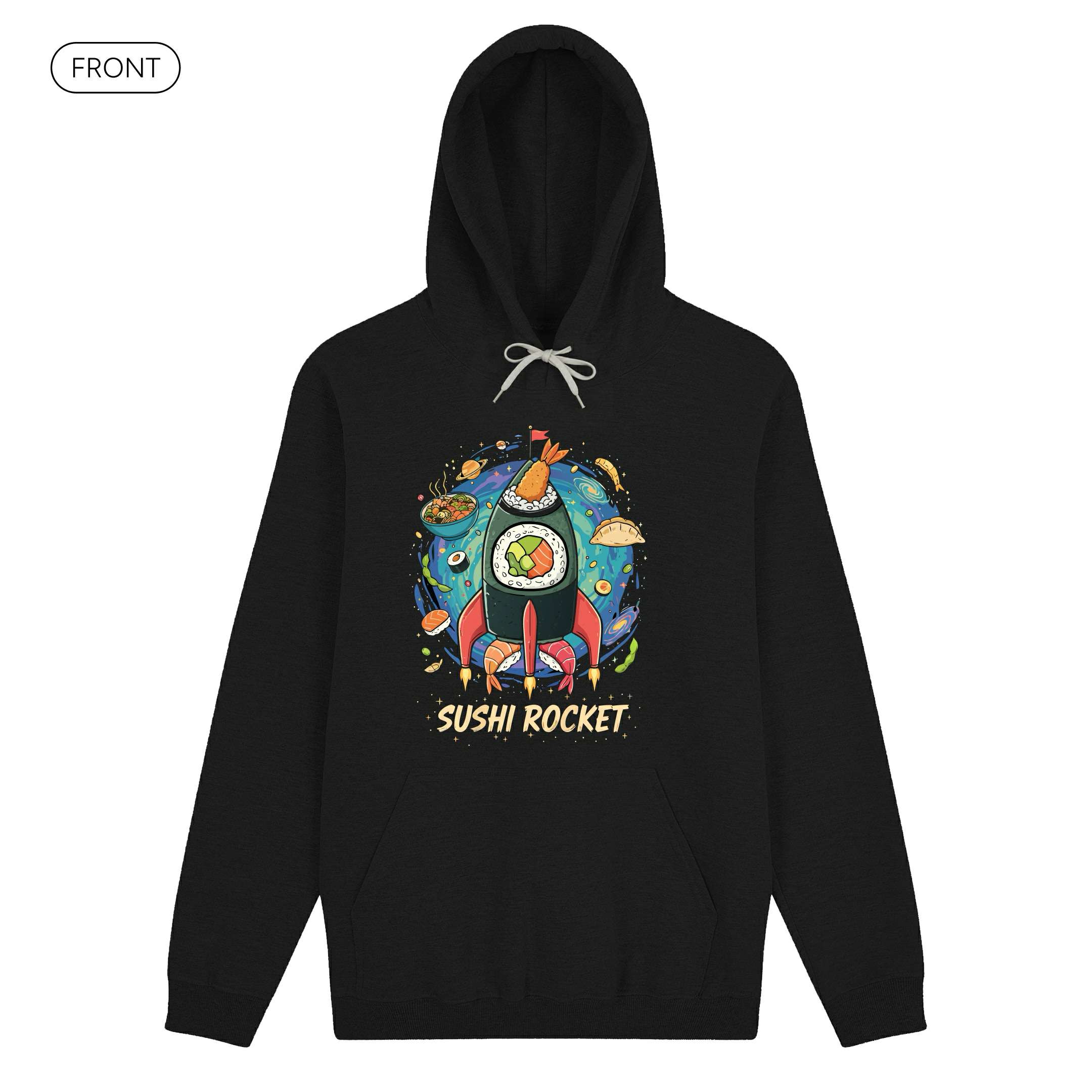 SushiRocket_Hoodie_Black_Mockup