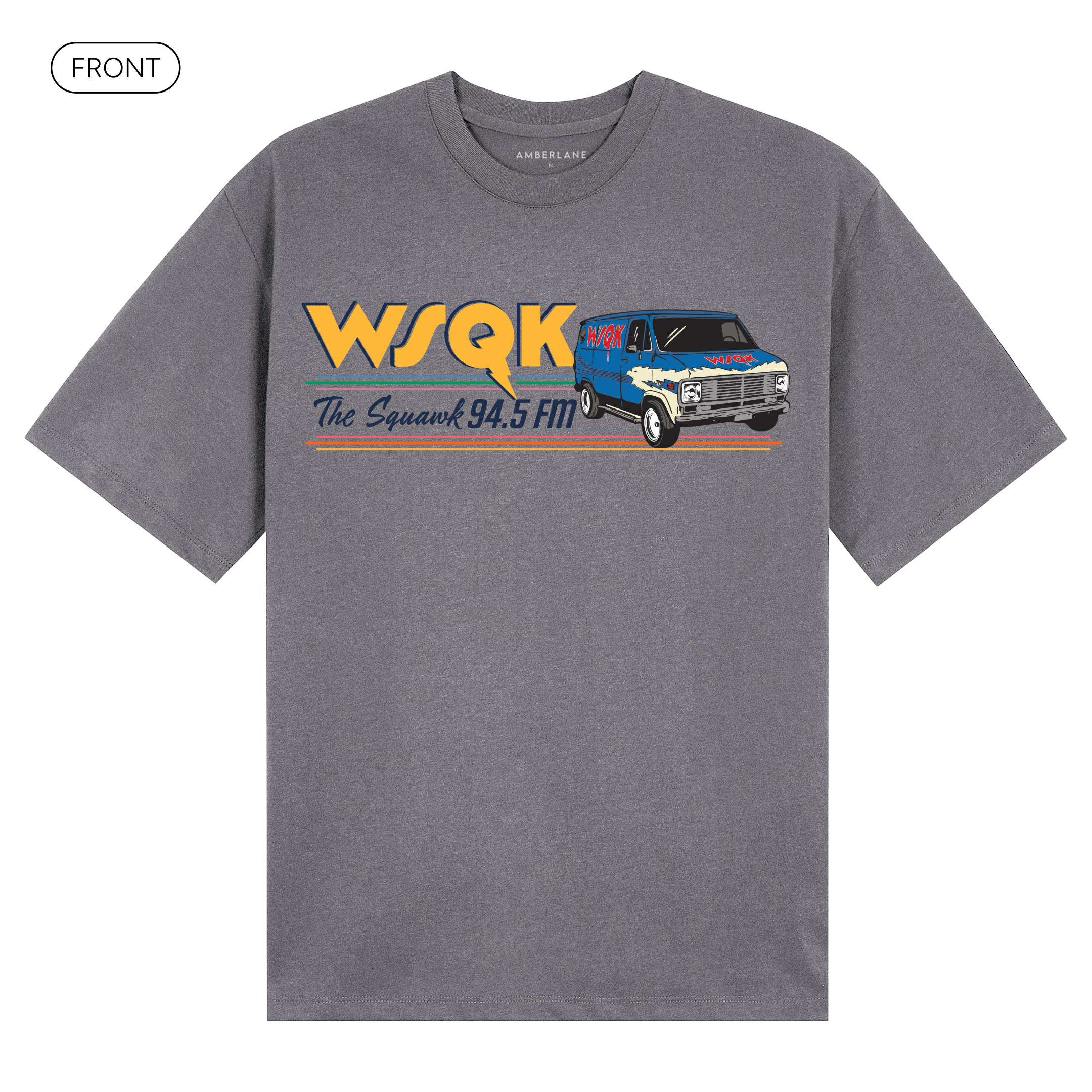 TheSquawk_BasicOversizedTee_Ash Gray_Mockup