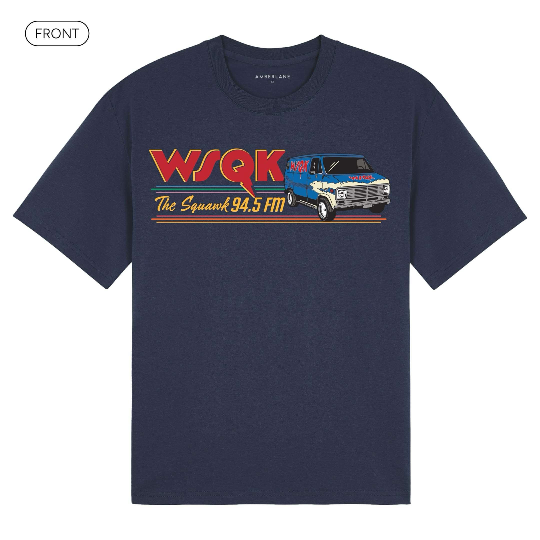 TheSquawk_BasicOversizedTee_Dark Blue_Mockup