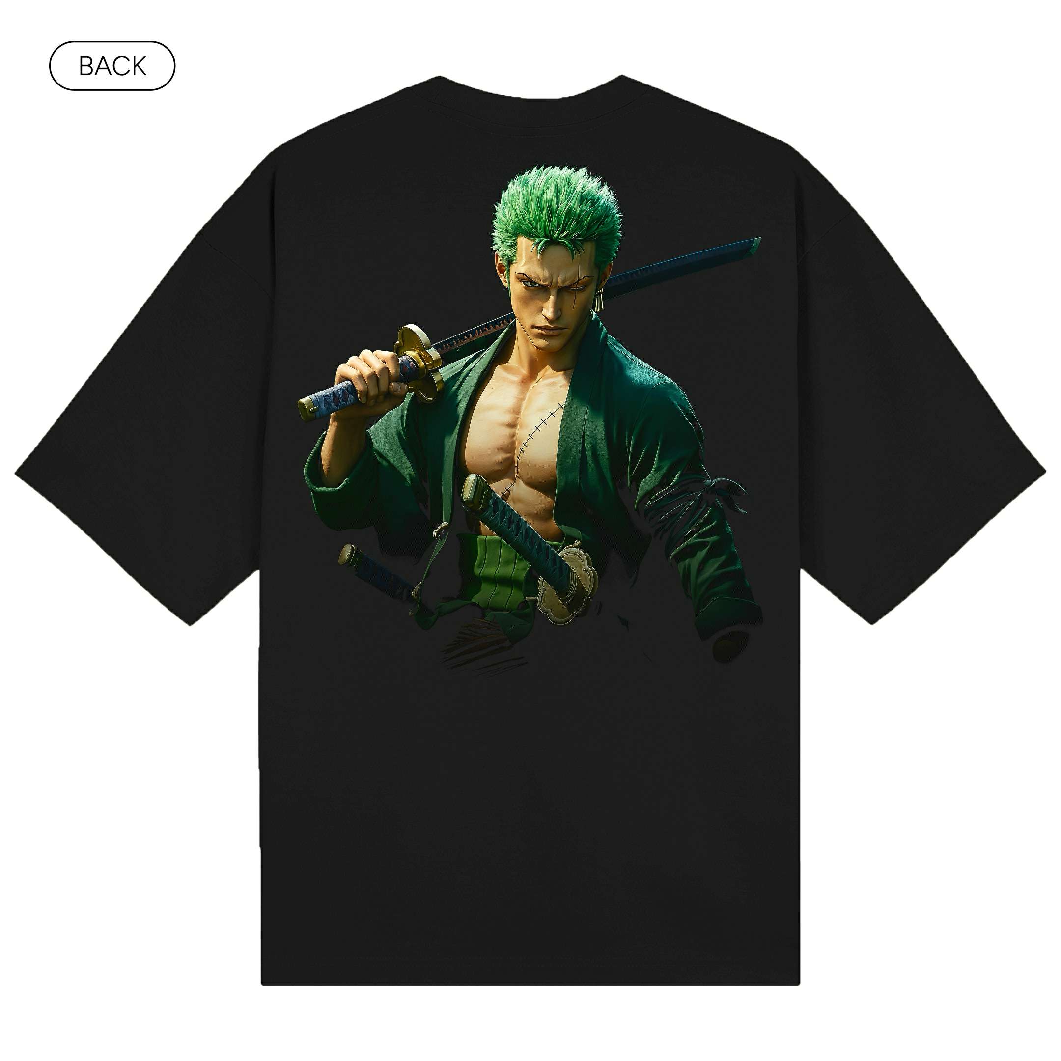 Zoro_PremiumHeavyTee_Back_Black_Mockup