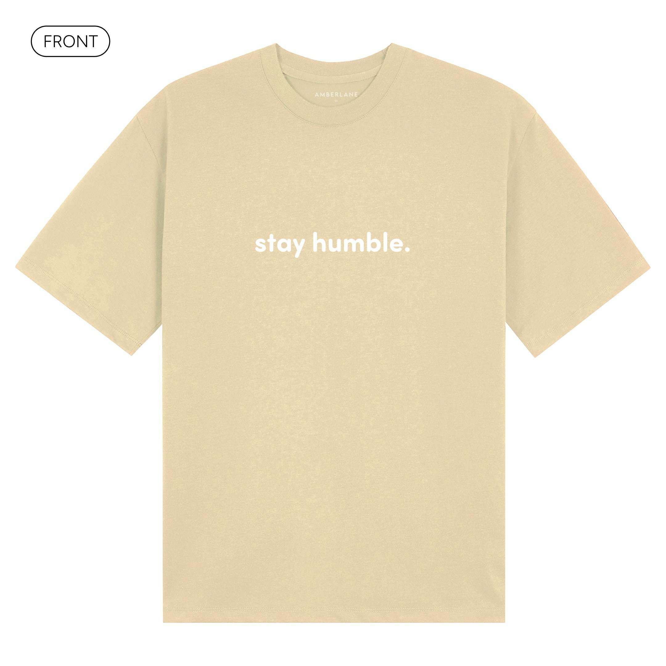 stayhumble_BasicOversizedTee_Front_Beige_Mockup